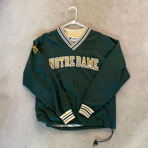 Vintage Notre Dame Windbreaker